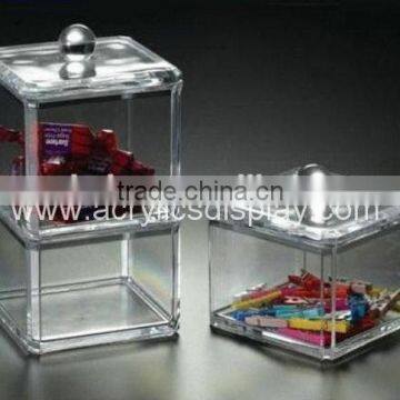 Durable Crazy Selling acrylic tube with candy box