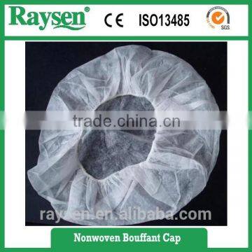 Medical disposable PP non woven bouffant cap from China