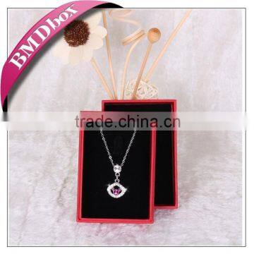 2015 fashion jewelry wedding invitation card gift box for necklace