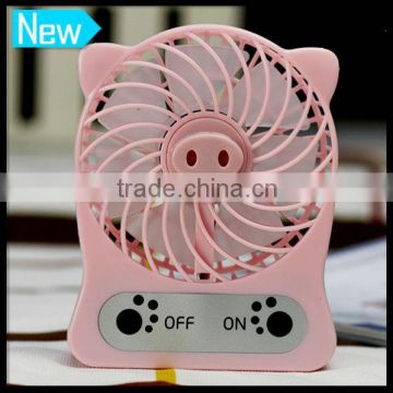 New Stainless Steel Battery Clip Power Bank Usb Fan