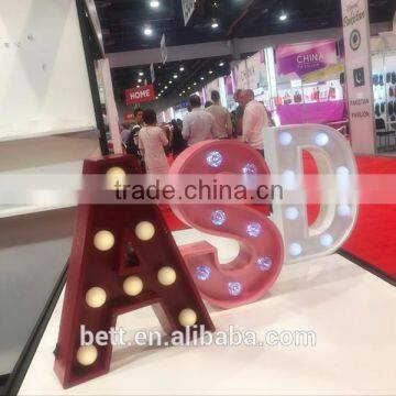 Free Standing Marquee Letter Lights LED Decoration Light Light up Marquee Letters photo-3