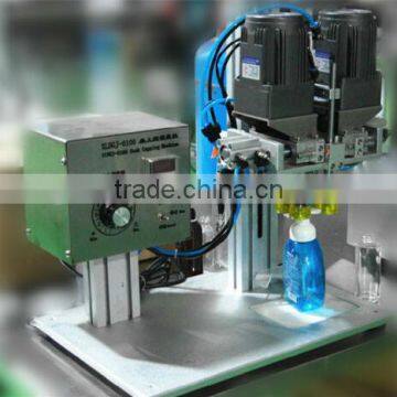 semi automatic capping machine, spray capping machine, screw capping machine