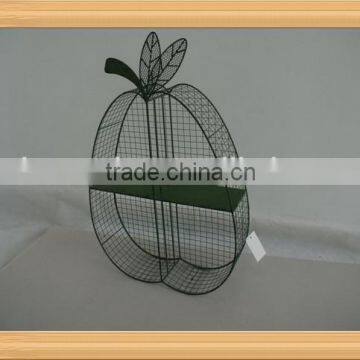 Pear Wrought iron wall shelf