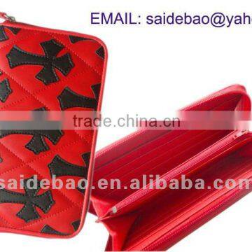 Promotional women zipper travel wallet