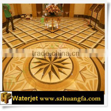 Marble decoration flooring waterjet medallion for home