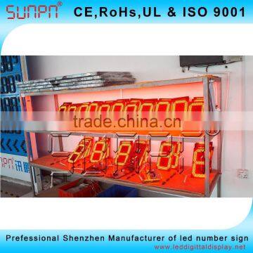 Led Number display outdoor IP65