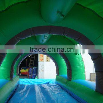 2016 China Supplier Children Game Inflatable Pool Water Castle Slide Game