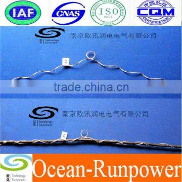 Suspension clamp for ADSS cable