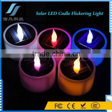 Solar Power Tea Light Candle Light White photo-5