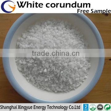 High purity 99.3%min white fused alumina granular grit white corundum for refractory/abrasive