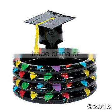 Hot Sale Custom Made Round Pvc Inflatable Ice Cooler, Swimming Pool Floating Drink Tray Cooler photo-3