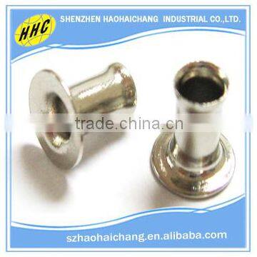 High Quality Flat Head Hollow Tubular Stainless Steel Eyelet With OEM Service photo-2