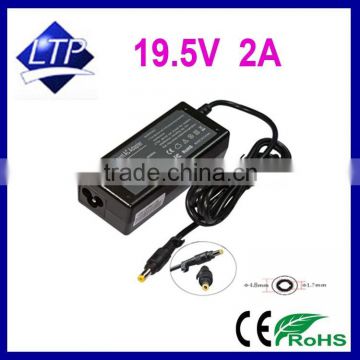 High quality adaptor 19.5V 2A 6.5*4.4mm laptop Adapter for Sony PCGA-ACX1 PCGA-AC71 laptop charger 39w power supply