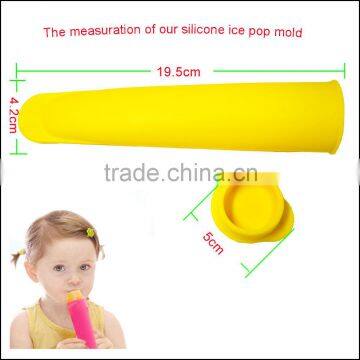 Promotional Gift Quick-freeze Kids Best Love Snack Silicone Popsicle Mold photo-4