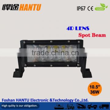 Popular Products!!!36W spot beam led light bar for car/10.4" led light bars strong aluminium housing