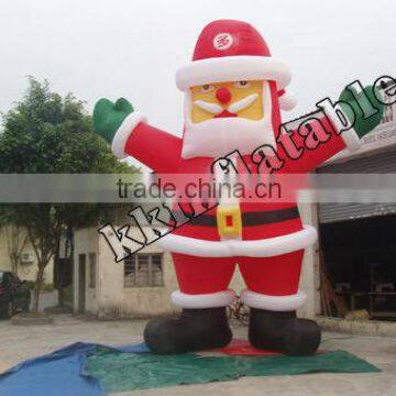 giant christmas inflatable santa/inflatable christmas father