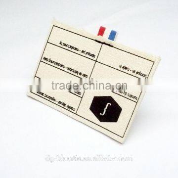 Main Printed Label