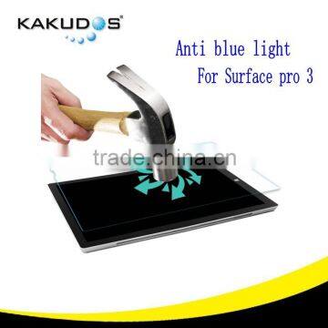 anti-radiation laptop glasses screen protector tempered glasses for surface pro 3