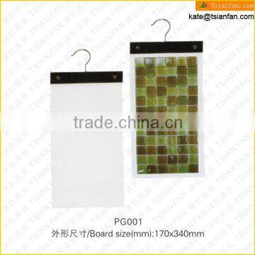PG001---Mossaic sample display show board