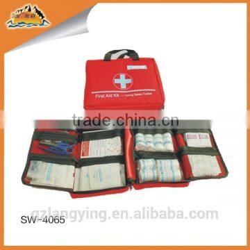 150pcs Professional Red bag kit first aid kit