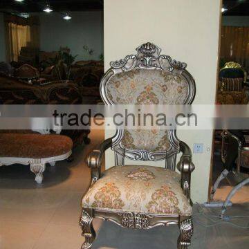 High Class With Good Quality Living Room Classical Fabric Chair photo-3
