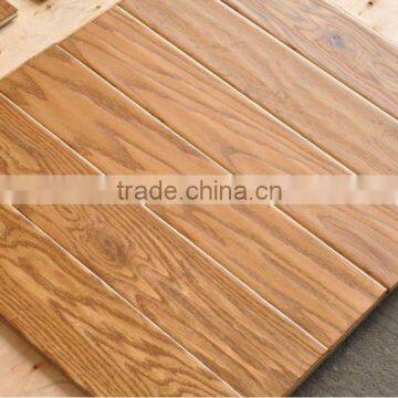 Hot Sale 2012 Customized Vintage Plank Red Oak Wood Flooring