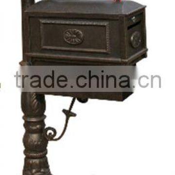 wall mounted stainless steel designer cardboard mailbox used cylinder lock