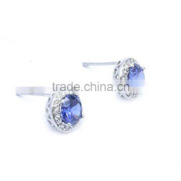925 Sterling Silver Jewelry Wholesale Pure Silver Jewelry Stud Earrings photo-2