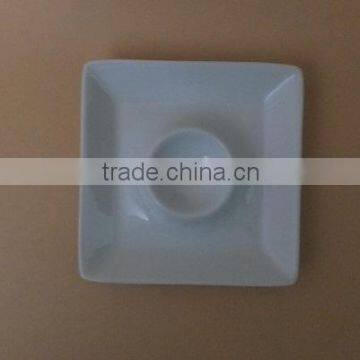 White porttery Egg plates and dishes small porcelain egg plates bulk stock egg plates