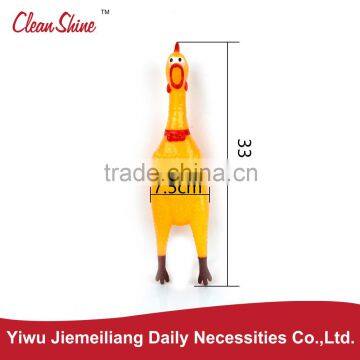 Plastic Yellow Screaming Rubber Chicken Toy photo-4