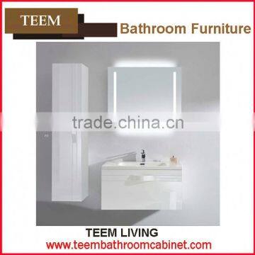 Stainless Steel Bathroom Vanity Wall Hung Sink Bathroom Vanity Single Bathroom Vanity