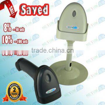 Hot-Sale NT-2011 Wired 1D Handheld Laser Barcode Scanner for Supermarket photo-2