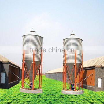 high quality galvanized and fiberglass poultry farm silo