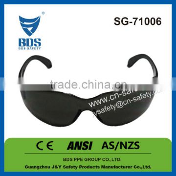 Industrial ce en166f safety sun glasses for gas cutting