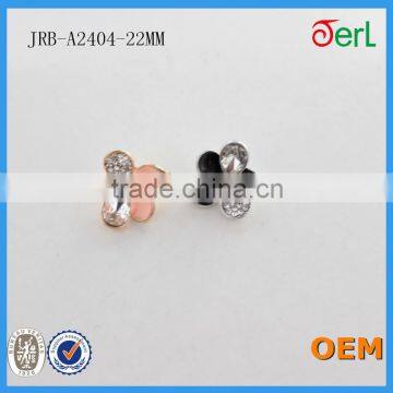 High Quality Crystal Flower Rhinestone Pearl Buttons For Wedding Supplies photo-6