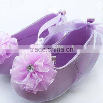 toddler shoe with flower, baby shoe