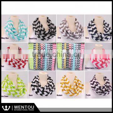 Wholesale Personalized Chevron Loop Scarf