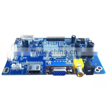 AD board with HDMI,VGA, AV interface tft lcd display control board