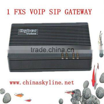 1 FXS voip free roaming GATEWAY FOR IPPBX