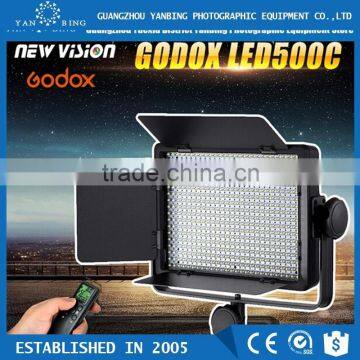 Full function Godox 500C LED 3300K-5600K studio video shooting led light + remote For Camera Camcorder