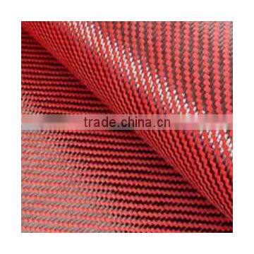 Carbon & Aramid Fiber Mixed Weaving Cloth, 3K 240g/m2 Hybrid Fabric