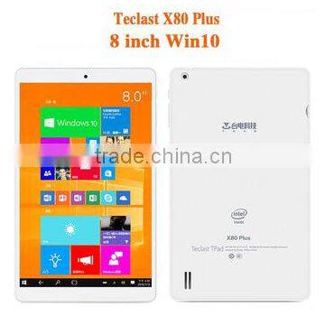 Original Teclast X80 Plus Win10 Tablet PC 8" 1280x800 IPS Cherry Trail T3 Z8300 Quad Core 2GB RAM 32GB ROM 2.0MP Camera OTG