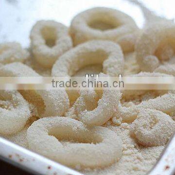 50% breaded squid rings