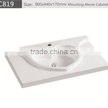 C819series Bathroom ceramic fancy wash basin