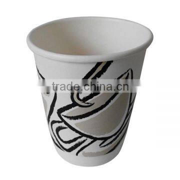 custom logo design double wall paper cup for wholesale from china