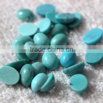 Natural blue turquoise gemstone