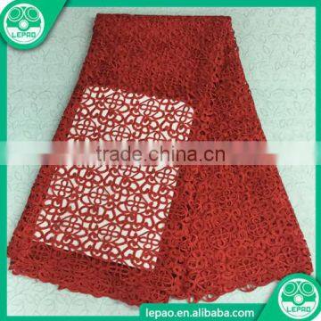 Hot Sell High Quality Guipure Embroidery Lace,African Lace Wholesale Fabric photo-5