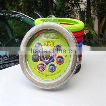 heat resistant animal car silicone steering wheel cover