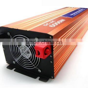 6000 watt pure sine wave inverter 12v/24v/48v power inverter converter