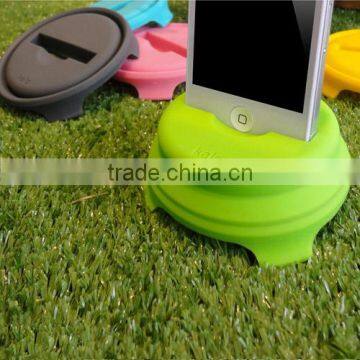 For IPhone Folding Amplifier Stand Macaron Speaker photo-2
